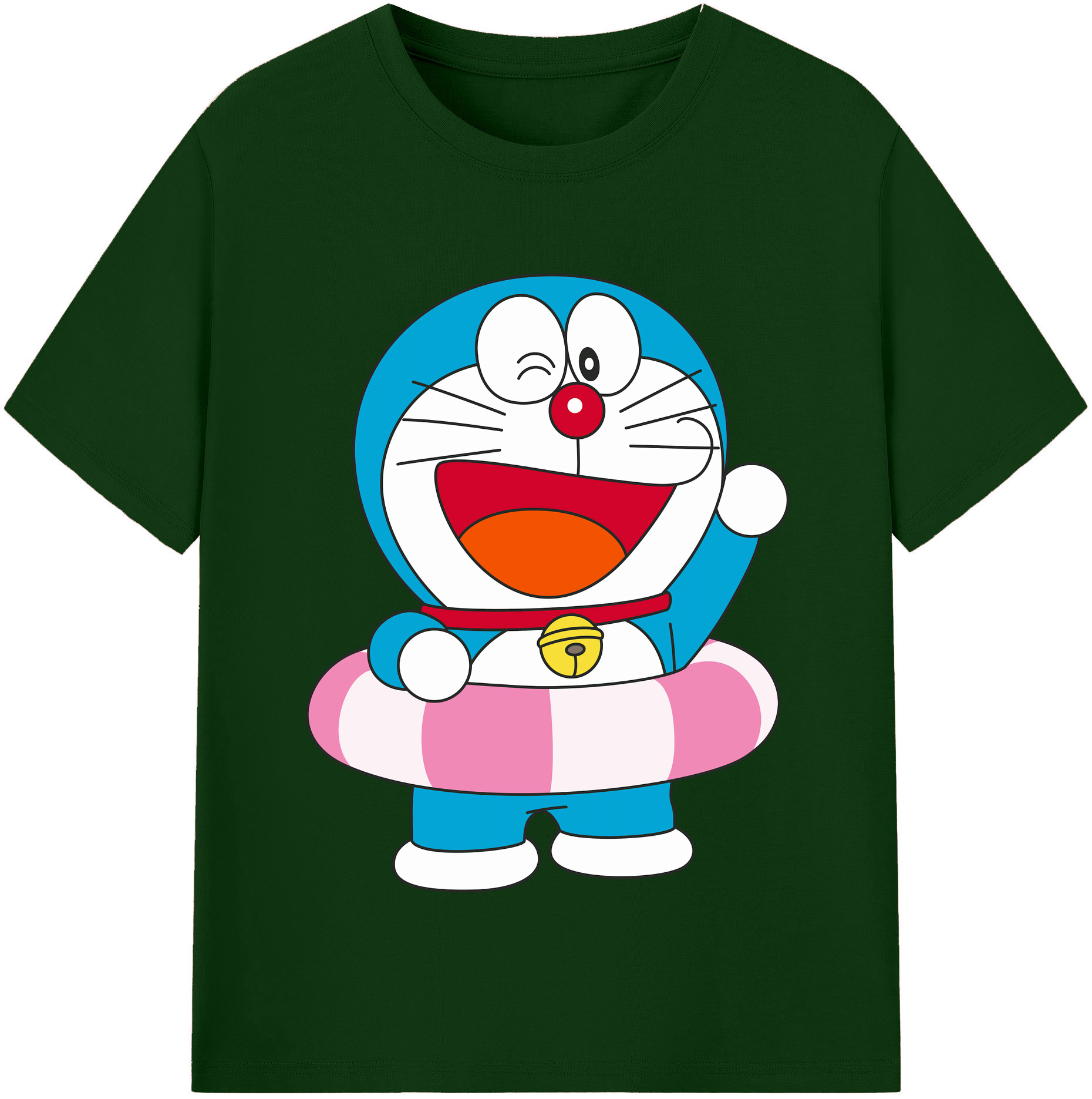 （画像用） ドラえもん Doraemon 綿100％半袖Tシャツ（フロントプリント）